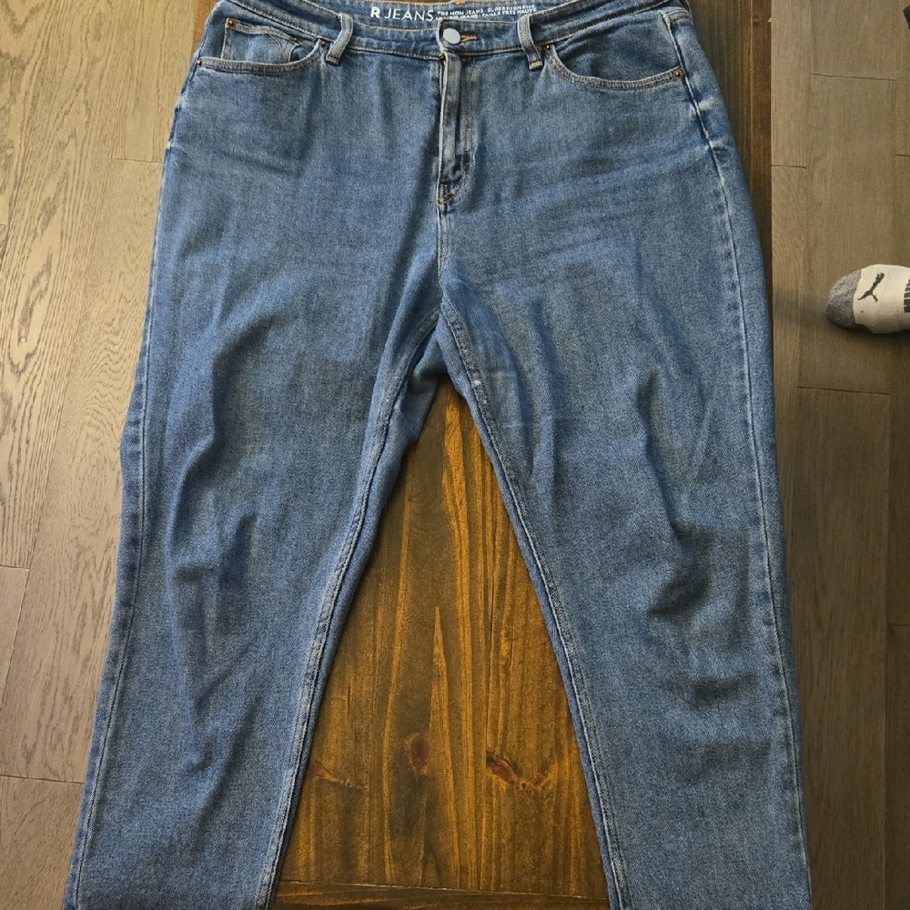 Reitman Mom Jeans Blue Denim